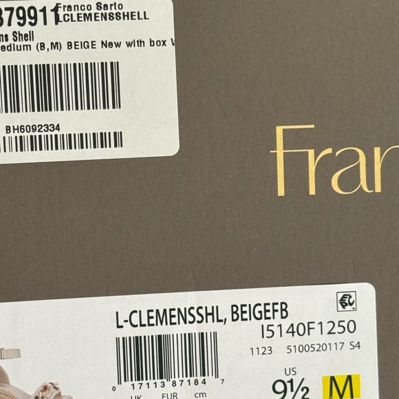 Franco Sarto Clemensshl Espadrille Sandals with Ankle Straps SZ 9.5 NEW - Picture 5 of 6